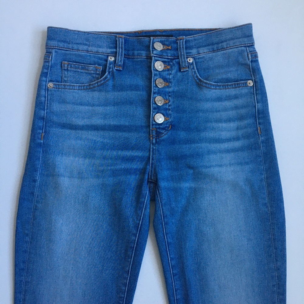 Veronica Beard Blue High Rise Jeans - Picture 4 of 16